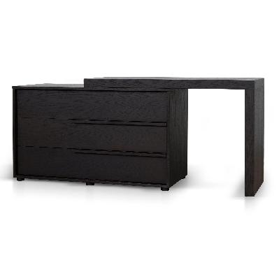 modo extendable dresser unit - dark walnut