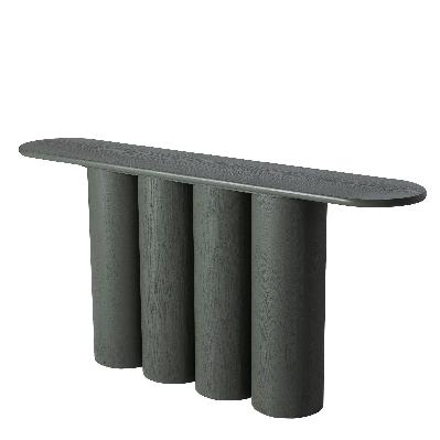 harlow 1.7m console table - sage green