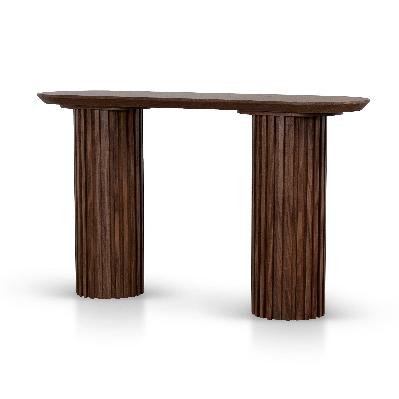 marty 1.4m console table - walnut