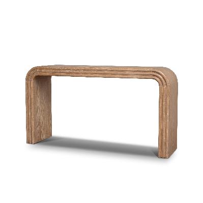 lyora 1.4m console table - natural