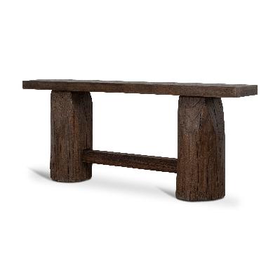 josif console table - dark brown