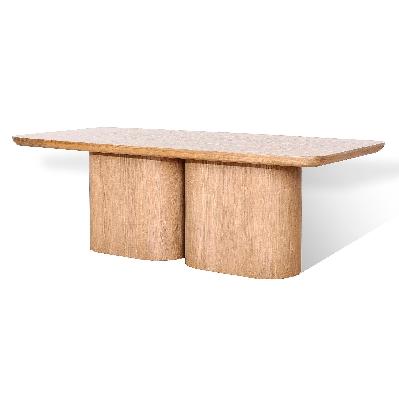 savino 2.2m dining table - natural