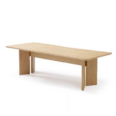 joran 2.4m dining table - ash natural