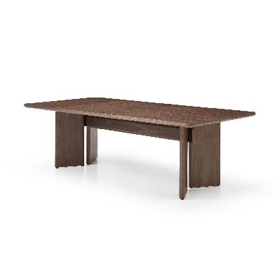 joran 2.4m dining table - walnut