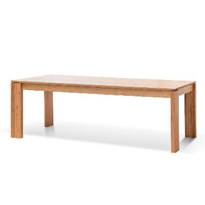 amparo 2.4m dining table - messmate 