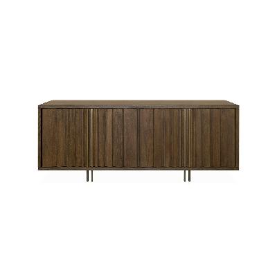 roshan 2m buffet unit - caramel oak