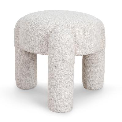 tasker ottoman - coastal beige