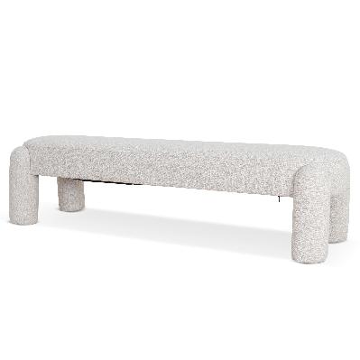 tasker long ottoman - coastal beige