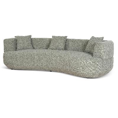 roly 3 seater sofa - coral light green