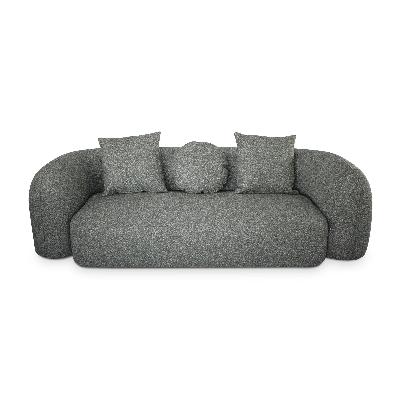 justus 3 seater sofa - amazon green