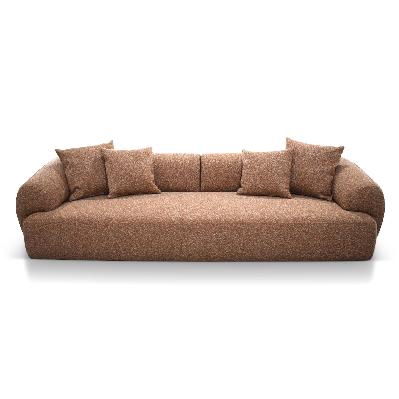 meadow 4 seater sofa - tropical orange