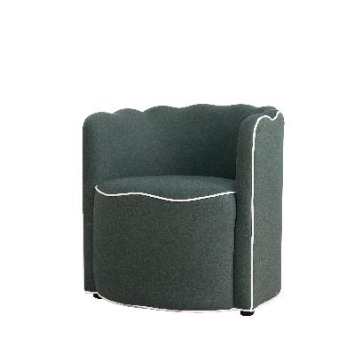 verona armchair - burnt green