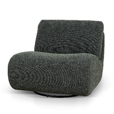opulence lounge chair - moss green