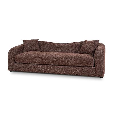 brunora 3 seater sofa - moss brown