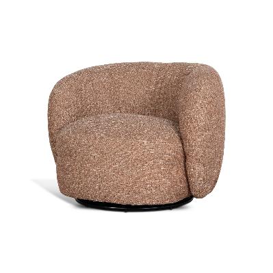 viridia armchair - russet brown