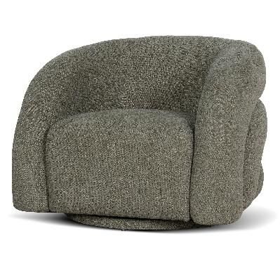 donovan swivel armchair - sea green