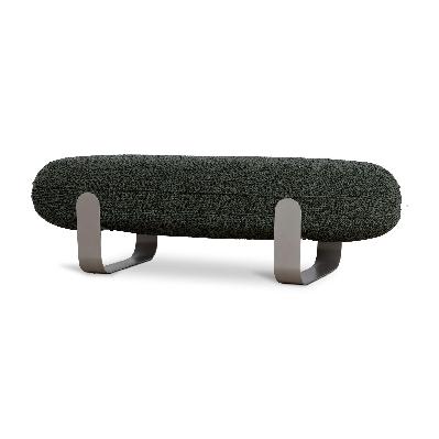 callistia 1.5m long bench seat - duffle green