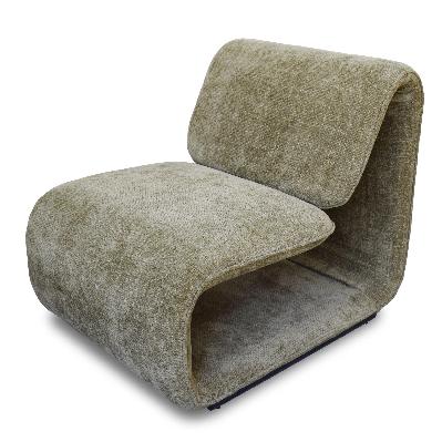 calista lounge chair - lila olive