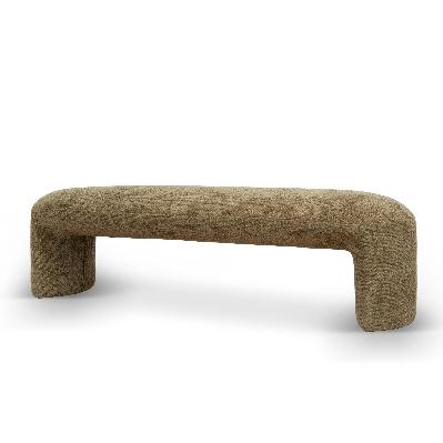 everet 1.5m long ottoman bench - lila olive