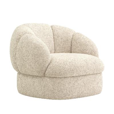 aviera armchair - honeycomb white