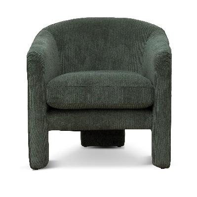 jerrod fabric armchair - olive green 