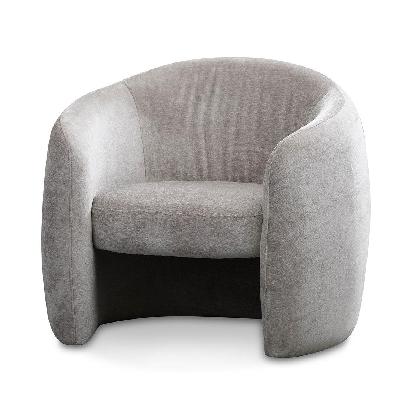 ferguson fabric armchair - platinum grey 