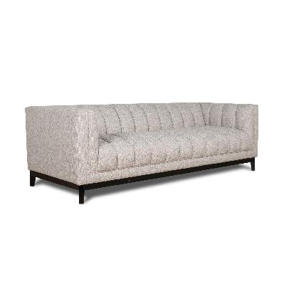 judith 3 seater sofa - light grey