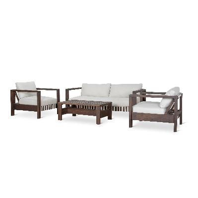 armani 4pcs outdoor lounge set - royal sand