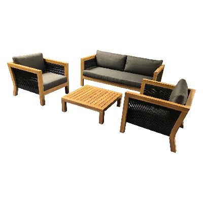 halle 4pcs outdoor lounge set 