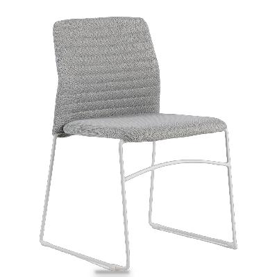 corven meeting chair - oat grey