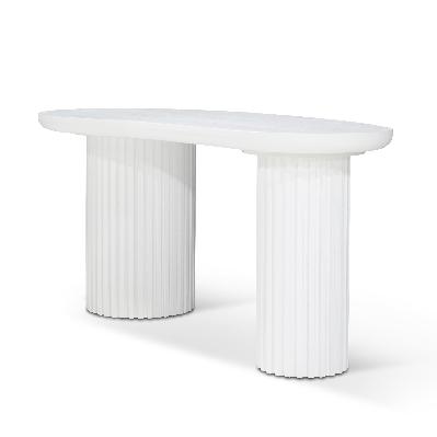 marty 1.7m office desk - white oak 