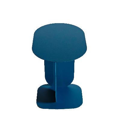 aveline 45cm side table - navy blue