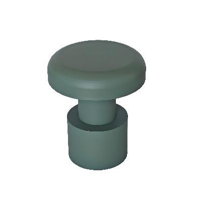 isella 40cm round side table - derbo sage green