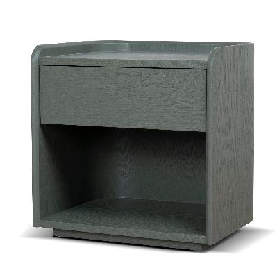 sorell 50cm bedside table - sage green