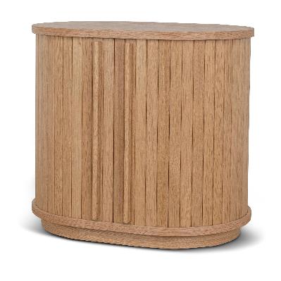 linea 55cm side table - natural