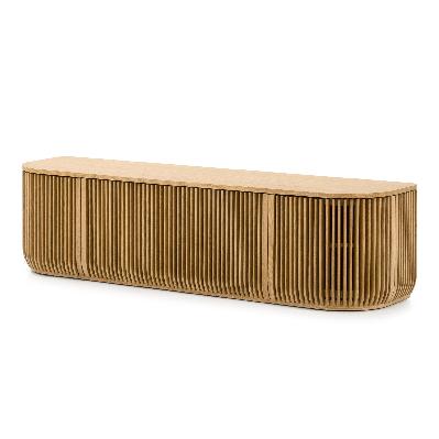 arvena 1.75m tv entertainment unit - natural