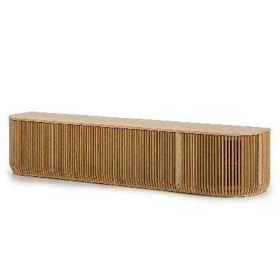 arvena 2.15m tv entertainment unit - natural
