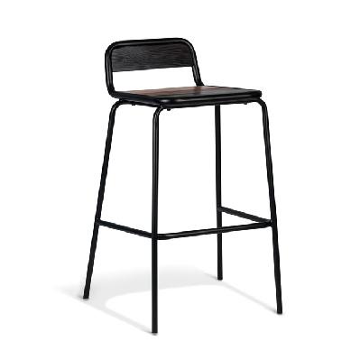 oppa stool 750mm - black