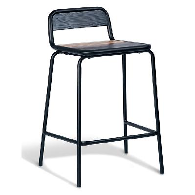 oppa stool 650mm - black