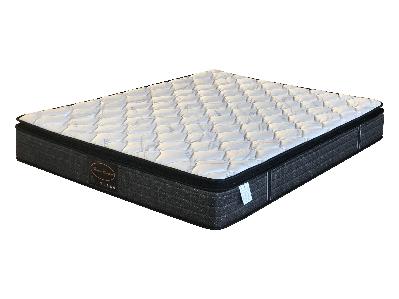 queen mattress in bamboo bonnel spring extra firm bed 