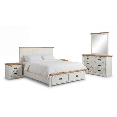 storage bedroom suite drawers miami white colour with dresser in queen