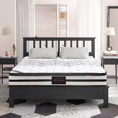 queen mattress euro top memory foam non-woven micro pocket spring 