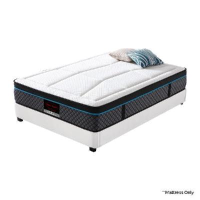 king mattress in coolmax memory foam 6 zone pocket coil soft firmness 