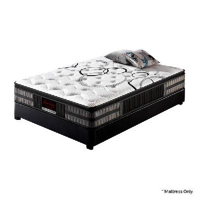 queen mattress in gel memory foam pocket coil medium firm bed 34cm thick 