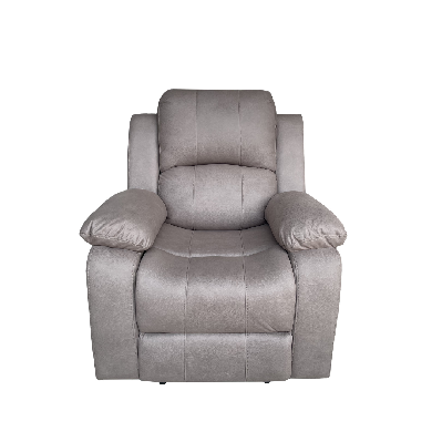 valor fabric upholstered single seater manual recliner lounge - truffle ii 