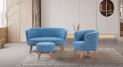 stamford foot stool upholstered in fiesta fabric 