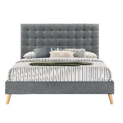 vieda fabric double bed 