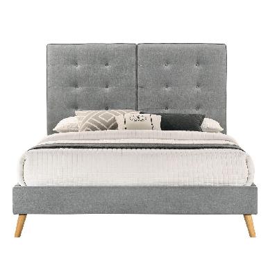 marley queen bed - slate 