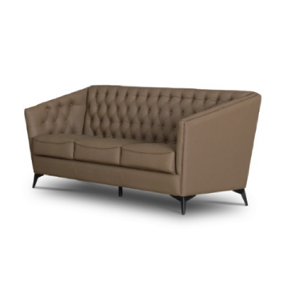 tribeca 3 seater sofa faux leather 