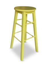 mission bar stool - yellow 